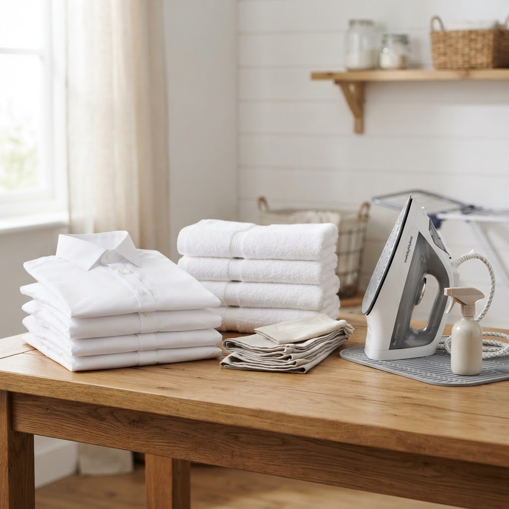 Ironing & Laundry Service — CleanCare Agency Jamaica